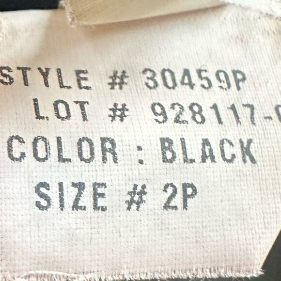 DKNY Womens Coat Wool Ruffle Front Wool Blend Knee Length Winter Whimsigoth | 2P - Picture 11 of 16